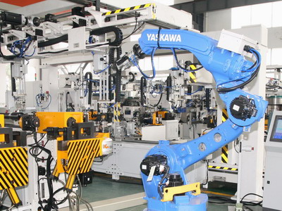 Tube with Flange Robot Production Line